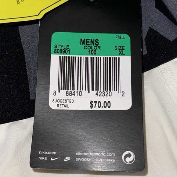 NWT NIKE Pro Hyperstrong Compression Hard Plate Football Shorts Sz Extra Large - Picture 11 of 11